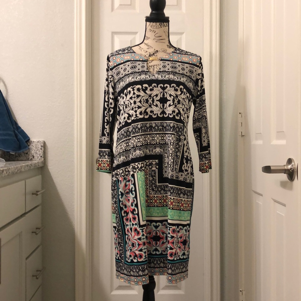 Pretty Tribal Print Dress